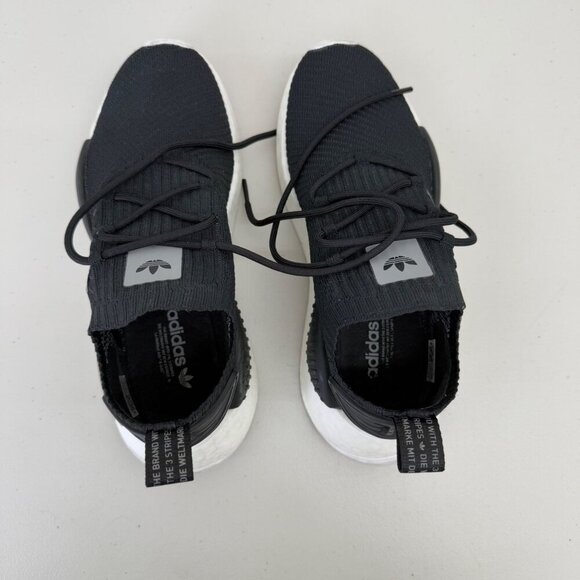 Adidas NMD W1 Core Black Knit Boost Running Sneakers Shoes IG0480 Womens size 7 - Picture 4 of 8